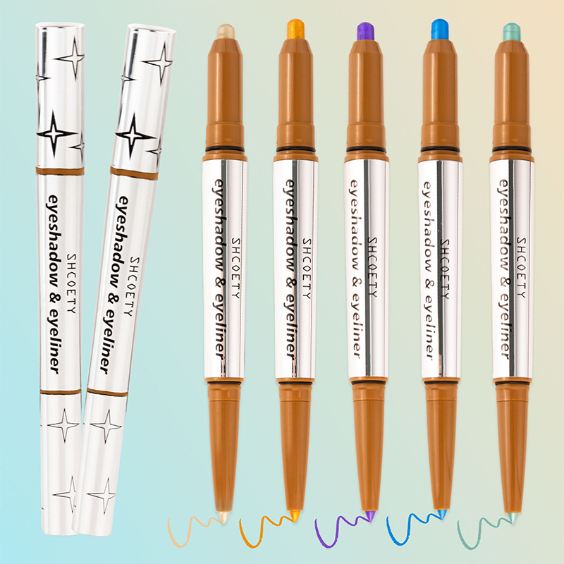 2 in 1 Shimmer Eyeshadow Stick & Eyeliner Pencil