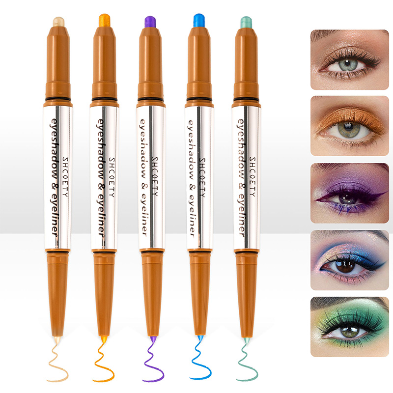 2 in 1 Shimmer Eyeshadow Stick & Eyeliner Pencil