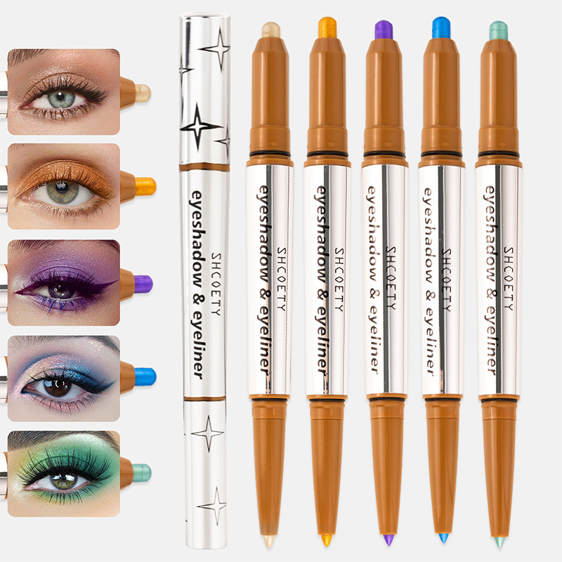 2 in 1 Shimmer Eyeshadow Stick & Eyeliner Pencil