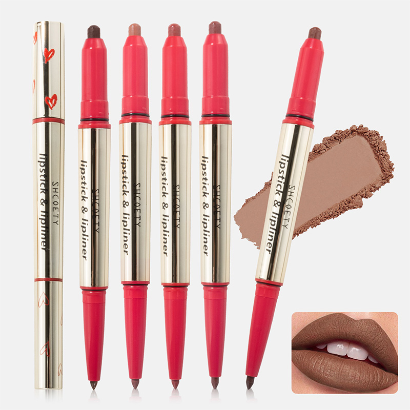 Multi Color Double Ended Crayon Lipstick & Lip Liner