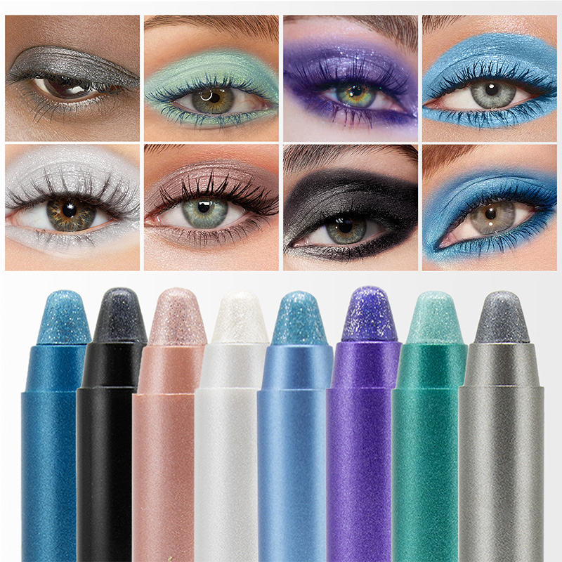 8 Color Shimmer Cream Brightener Eyeshadow Pen