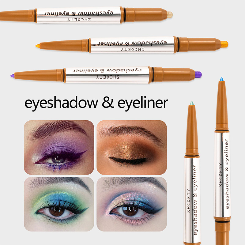2 in 1 Shimmer Eyeshadow Stick & Eyeliner Pencil