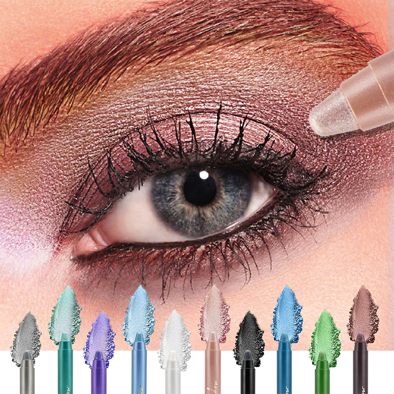 8 Color Shimmer Cream Brightener Eyeshadow Pen