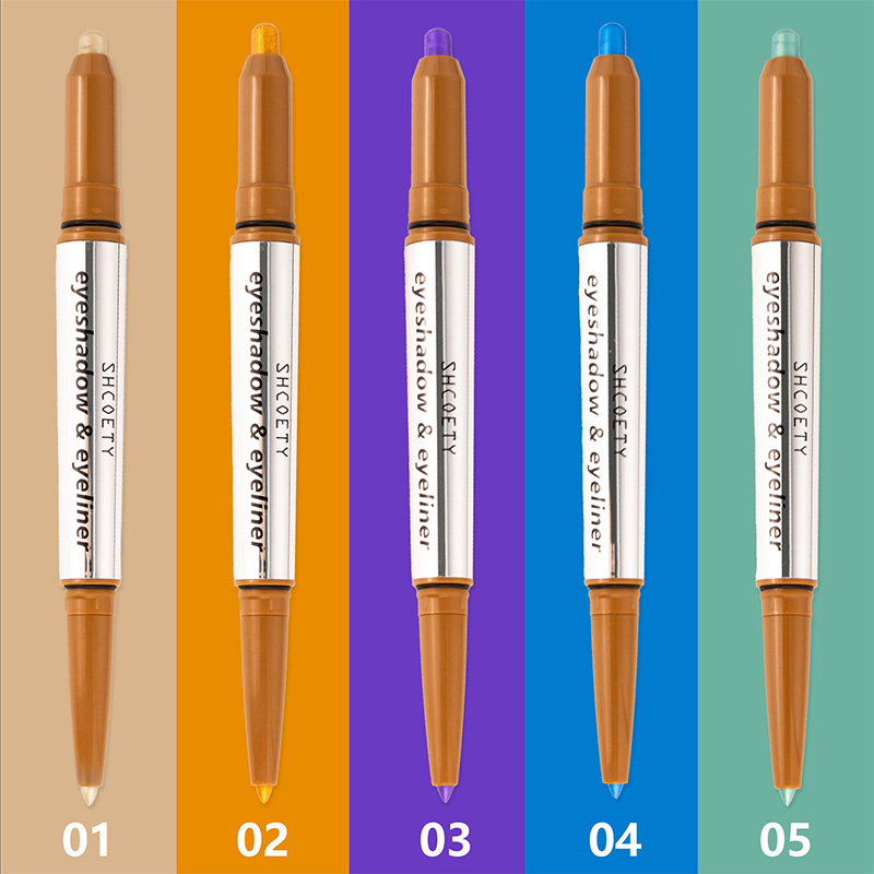 2 in 1 Shimmer Eyeshadow Stick & Eyeliner Pencil
