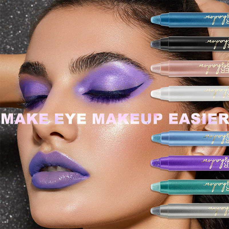 8 Color Shimmer Cream Brightener Eyeshadow Pen