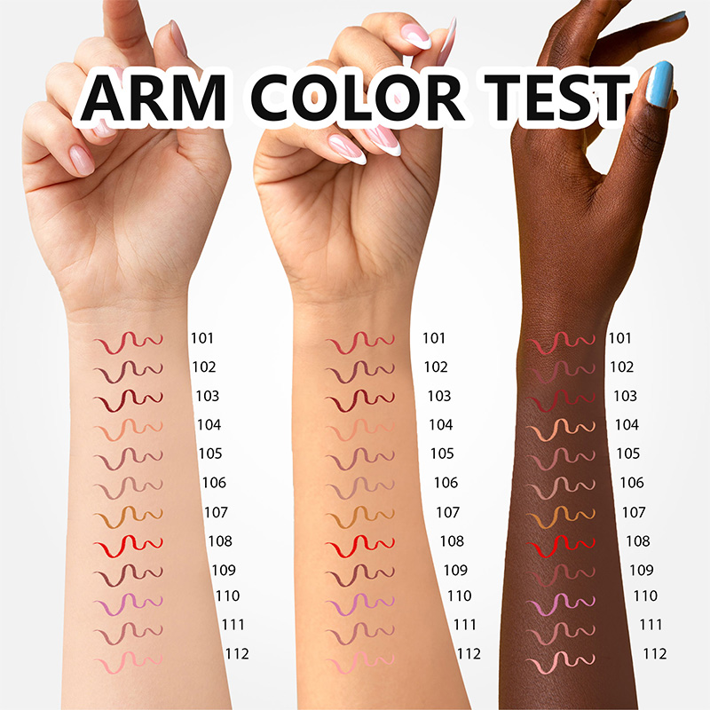 2 in 1 Matte Liquid Lip Liner Lip Tint Stain Marker Pen