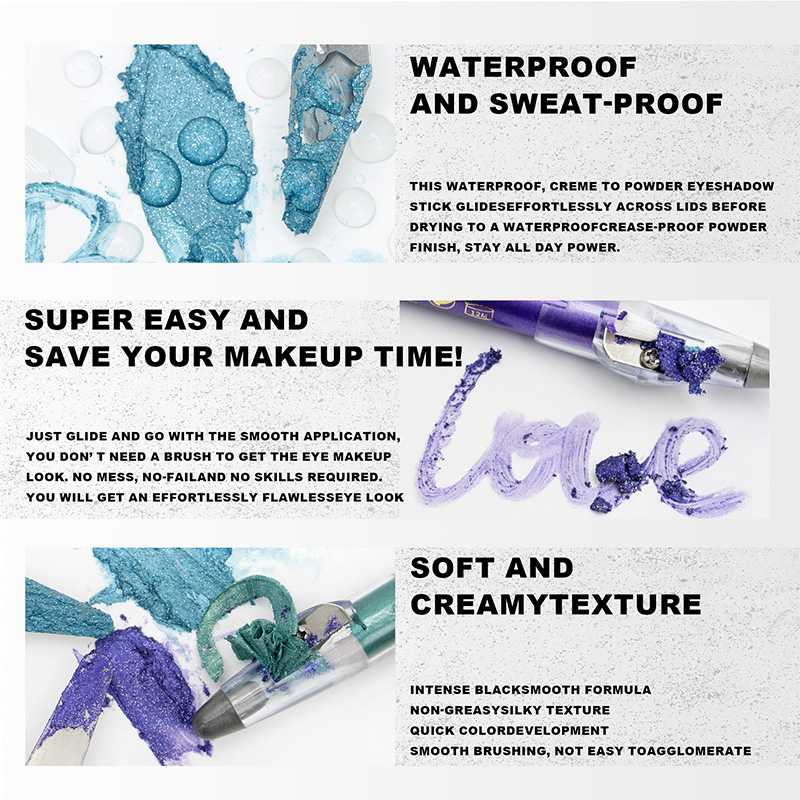 8 Color Shimmer Cream Brightener Eyeshadow Pen