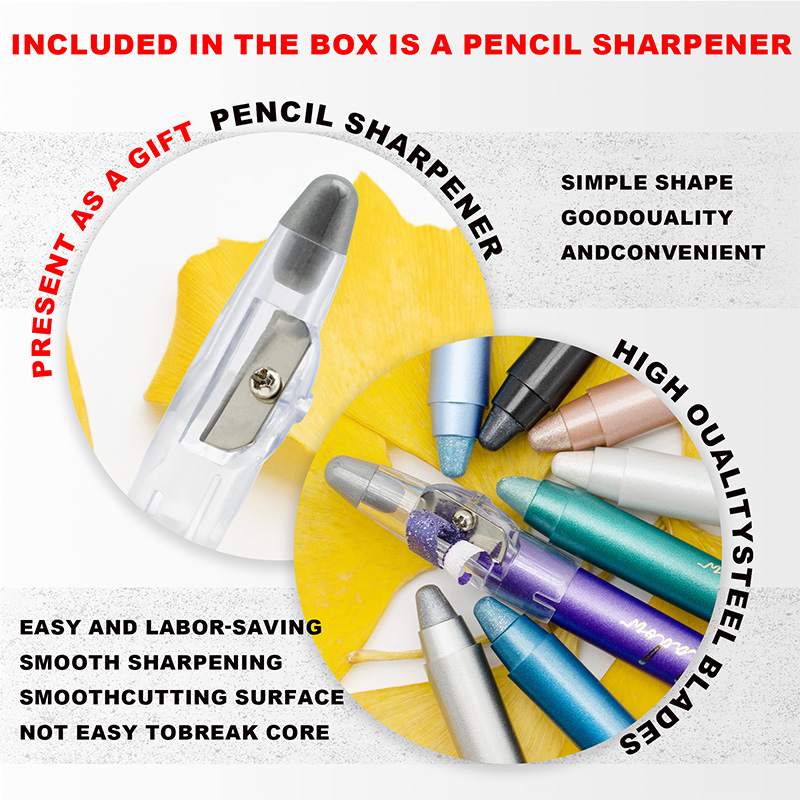 8 Color Shimmer Cream Brightener Eyeshadow Pen
