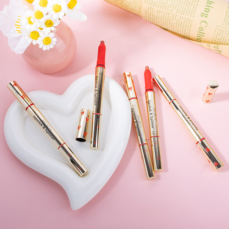 Multi Color Double Ended Crayon Lipstick & Lip Liner