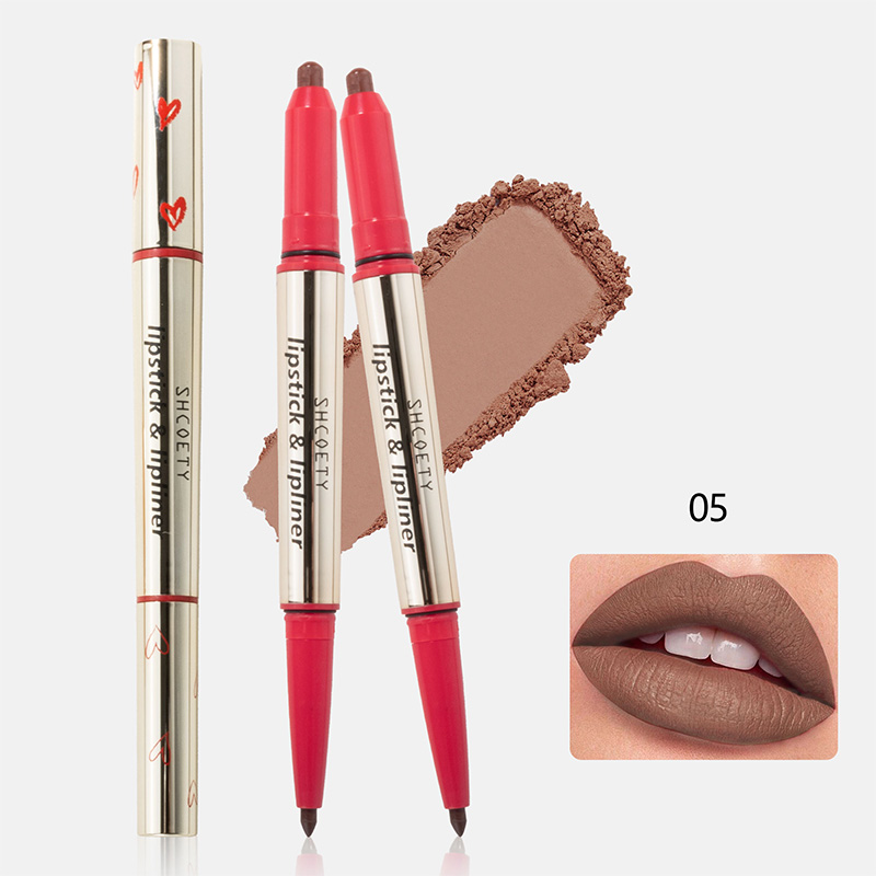 Multi Color Double Ended Crayon Lipstick & Lip Liner