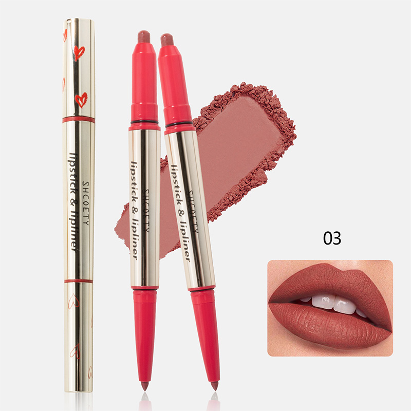 Multi Color Double Ended Crayon Lipstick & Lip Liner