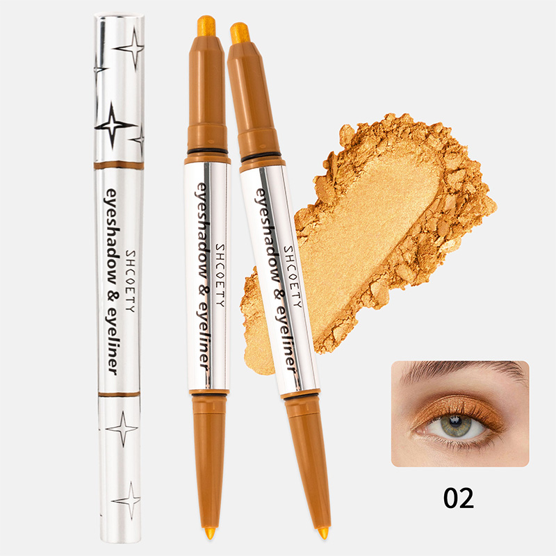 2 in 1 Shimmer Eyeshadow Stick & Eyeliner Pencil