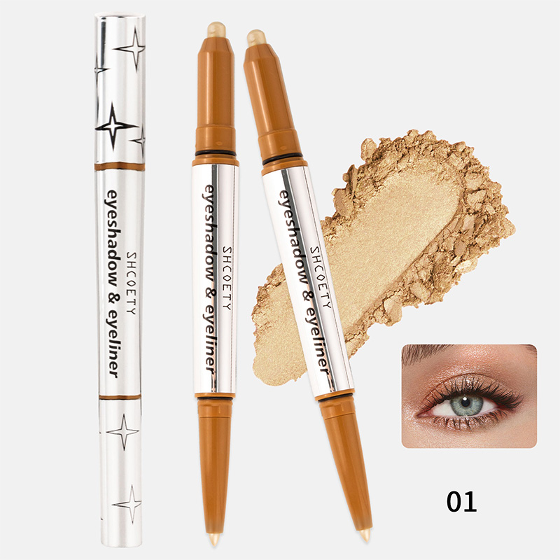 2 in 1 Shimmer Eyeshadow Stick & Eyeliner Pencil